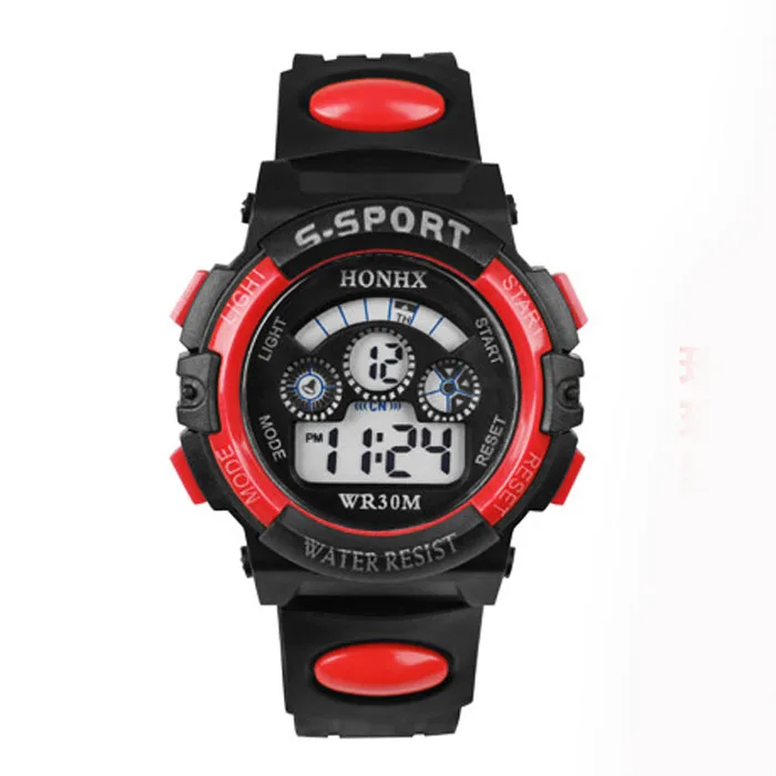 

#5002Waterproof Children Boy Digital LED Quartz Alarm Date Sports Wrist Watch reloj kids New Arrival Freeshipping Hot Sales