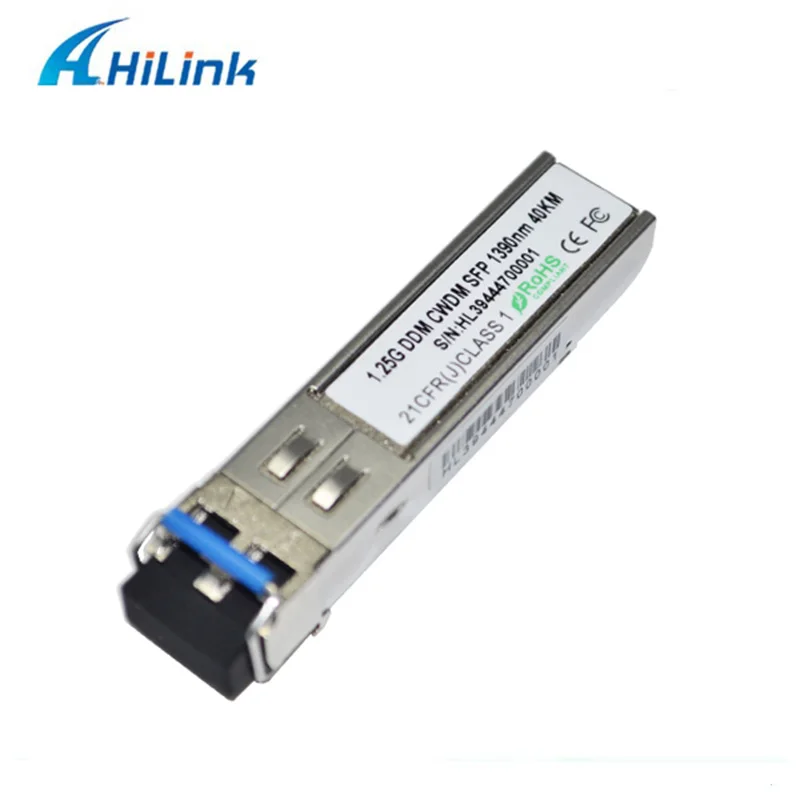 5 шт/10 шт в партии! 1 25G DDM SFP CWDM передатчик 40 км 1570nm Dual LC SMF|Оптоволоконное