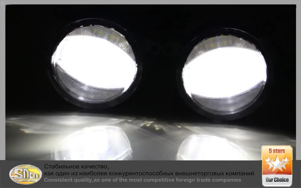 SNCN светодиодный Многофункциональный светодиодный противотуманный фонарь для Mitsubishi Outlander ES SE SEL GT с DRL дневные ходовые огни