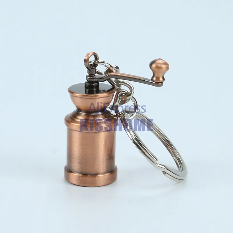 B Profilter 5.7x2.1 Пара аксессуары для приготовления эспрессо кофе брелок мини кофе вскрытие красивый кофе брелок кафе подарок для кофе брелок для влюбленных - Цвет: B Profilter 5.7x2.1