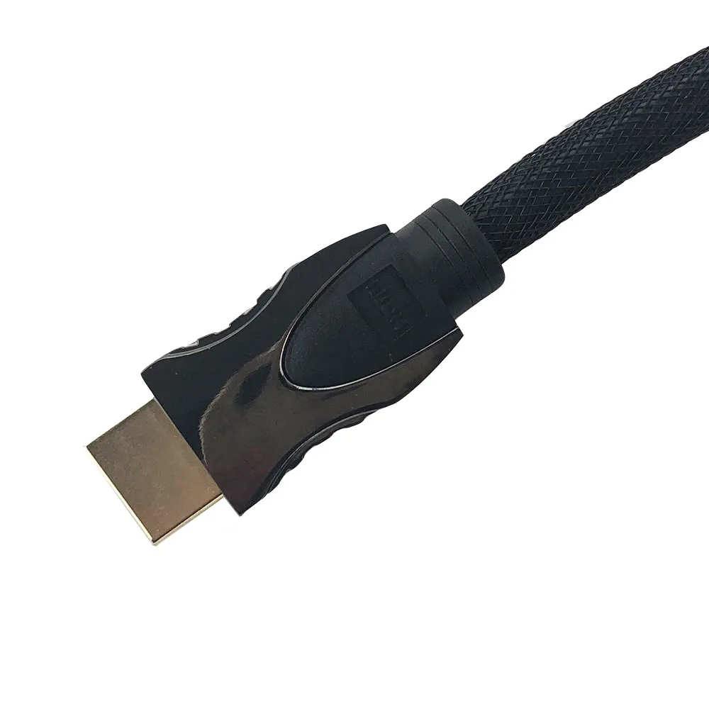 Премиум HDMI 1,4 в HDMI кабель 10 м 33 фута с сеткой и металлической оболочкой тройной экранированный и Плетеный 19+ 1 проводники 3D и до 4K X 2K