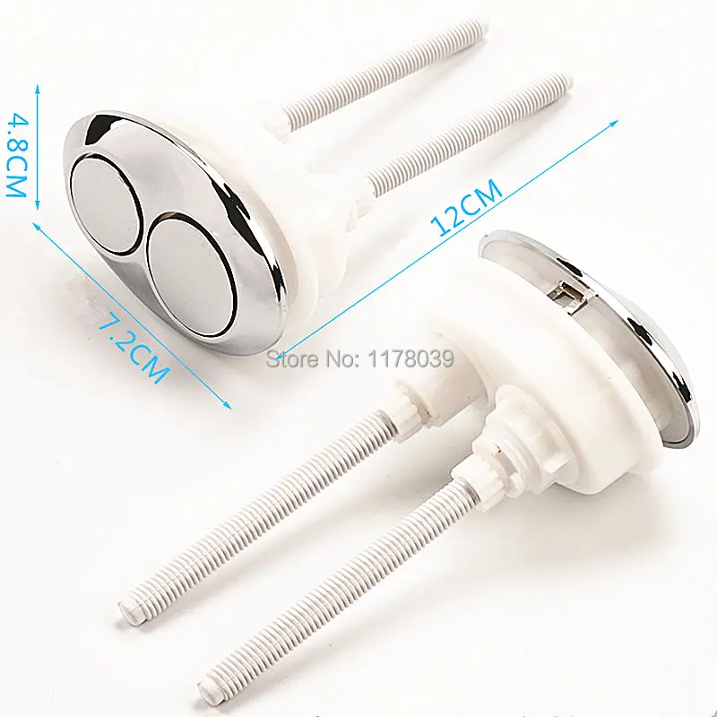 Овальная двойная кнопка для туалета унитаза сиденья керамическая крышка