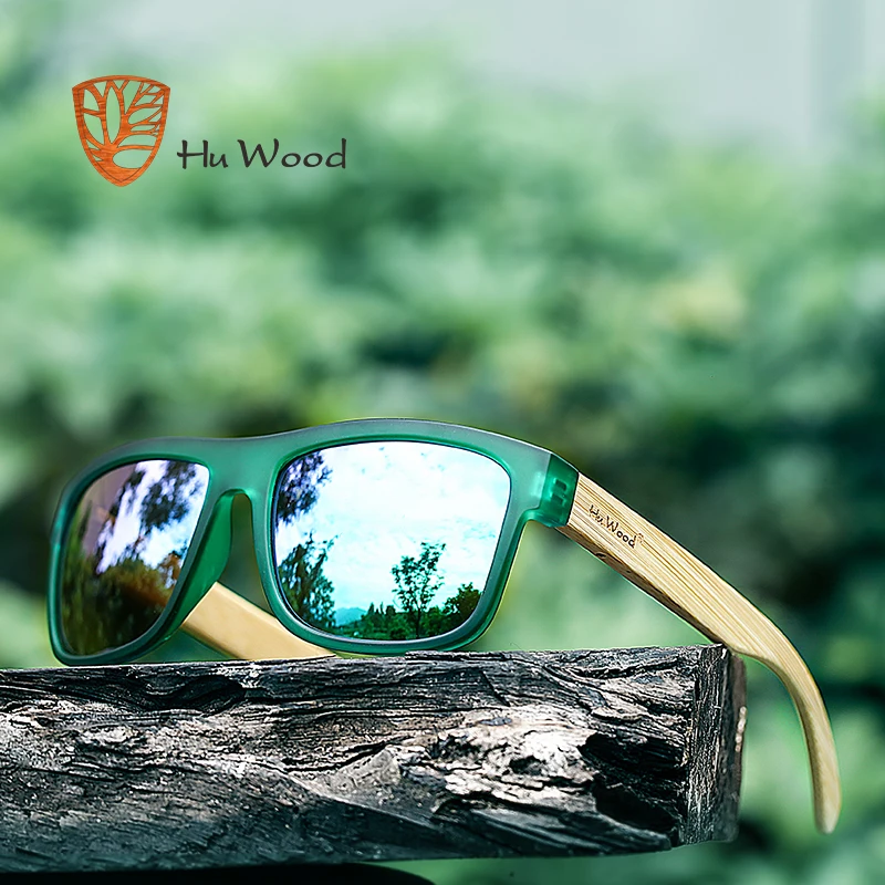 Hu Wood 2020 Новые солнцезащитные очки мужские в стиле ретро цветные для мужчин модные