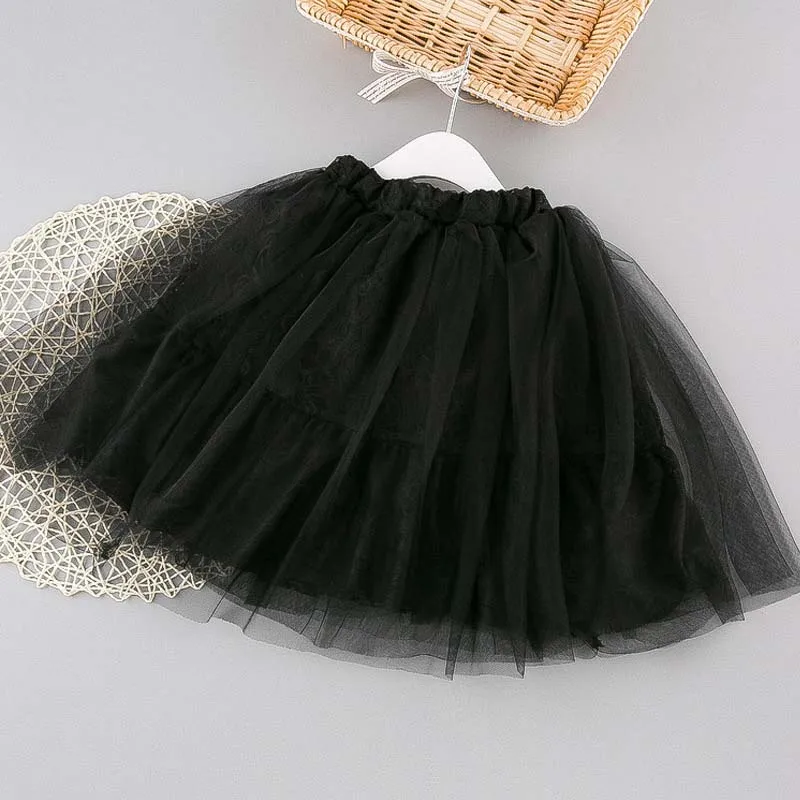 Summer saia for Girls pure gauze skirt Tutu hot new black body ball gown collocation personality gee jay 2-12Y | Мать и ребенок