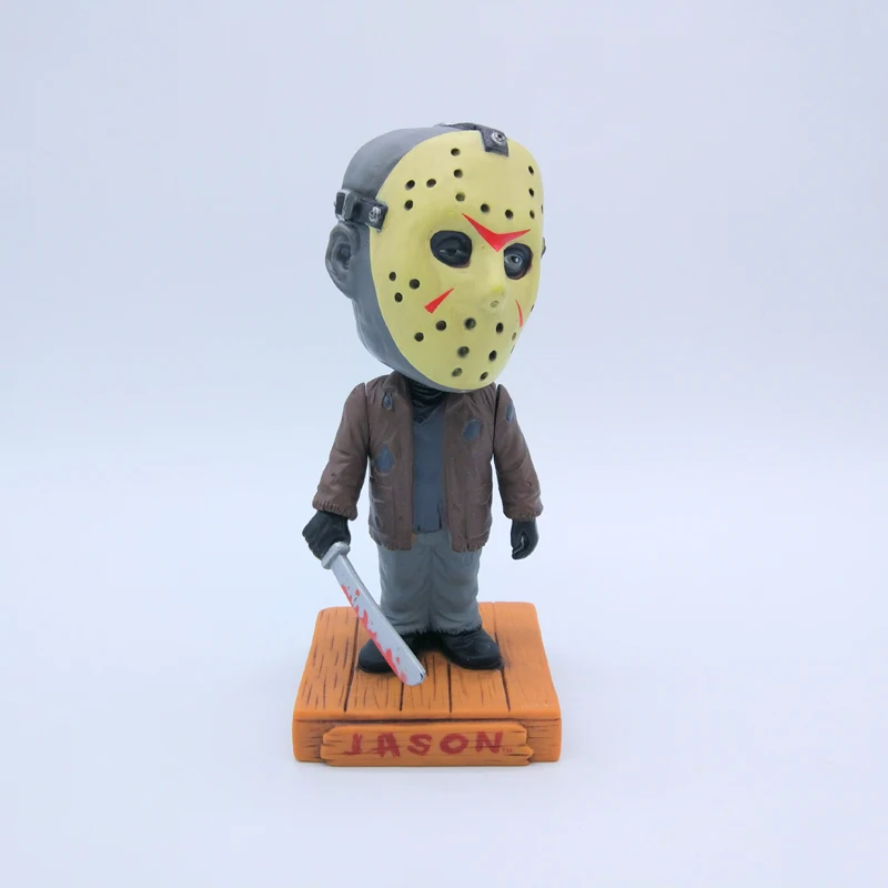 A &quotКошмар на улице Вязов&quot Freddy Krueger Jason Wacky Wobbler Bobble Head PVC фигурка игрушки 10