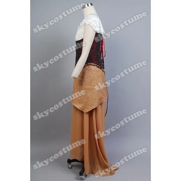 Платье фантомная Опера платье Кристин карнавальный костюм на Хэллоуин для