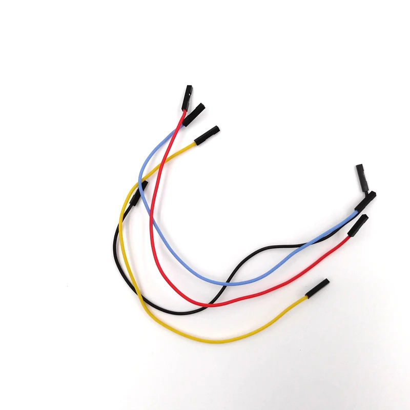 40 шт./лот кабель Dupont 20 см мягкий силиконовый провод 24AWG 1 контактный переходник