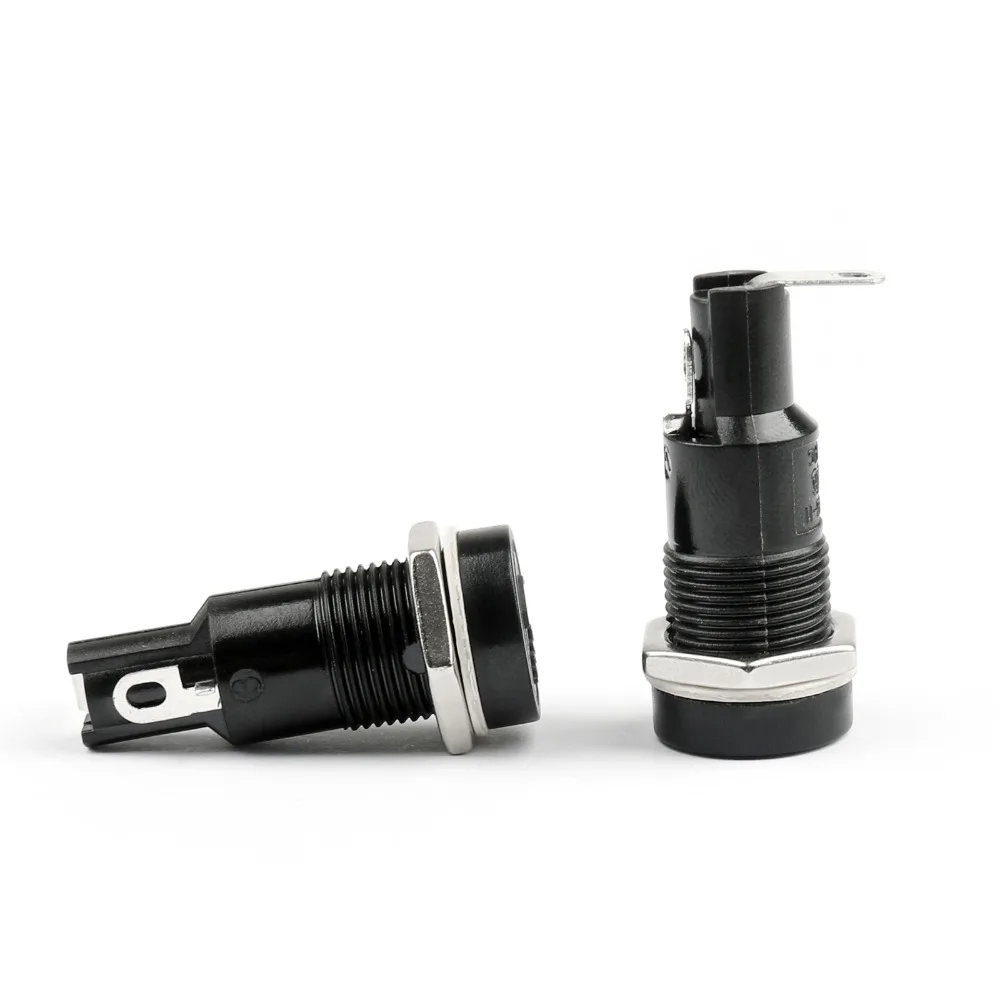 Панельный держатель предохранителей Areyourshop SCI R3-11 для стеклянных предохранителей 5x20 мм, 10 А, 250 В, оптовая продажа 2/8 шт.