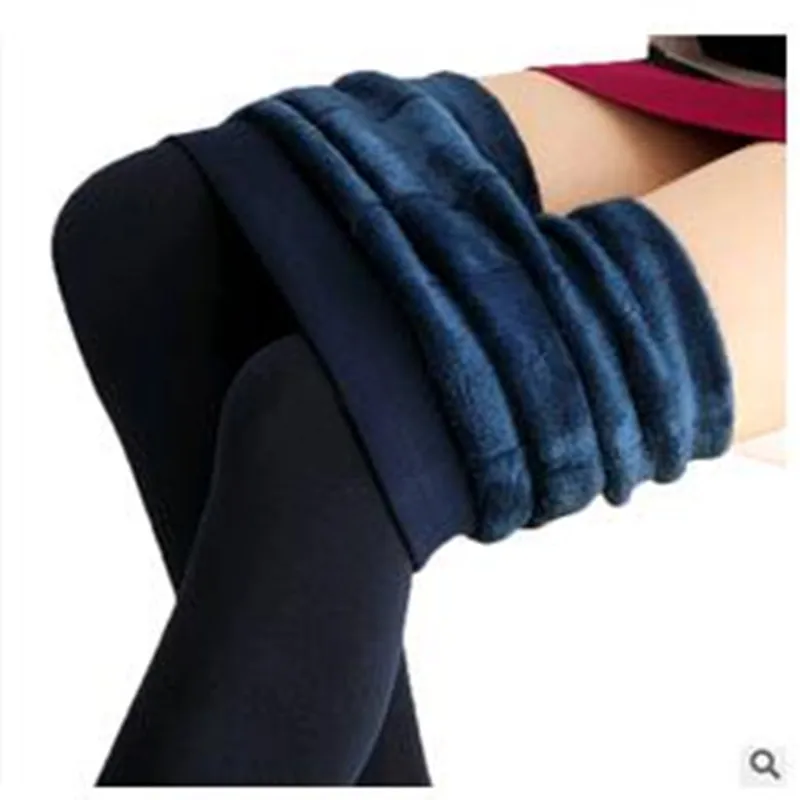 

2022 Thickening in winter 220g Grams Anti Pilling Pearl Cashmere Cashmere Is Not Inverted Thick Warm Leggings One Foot Leggings