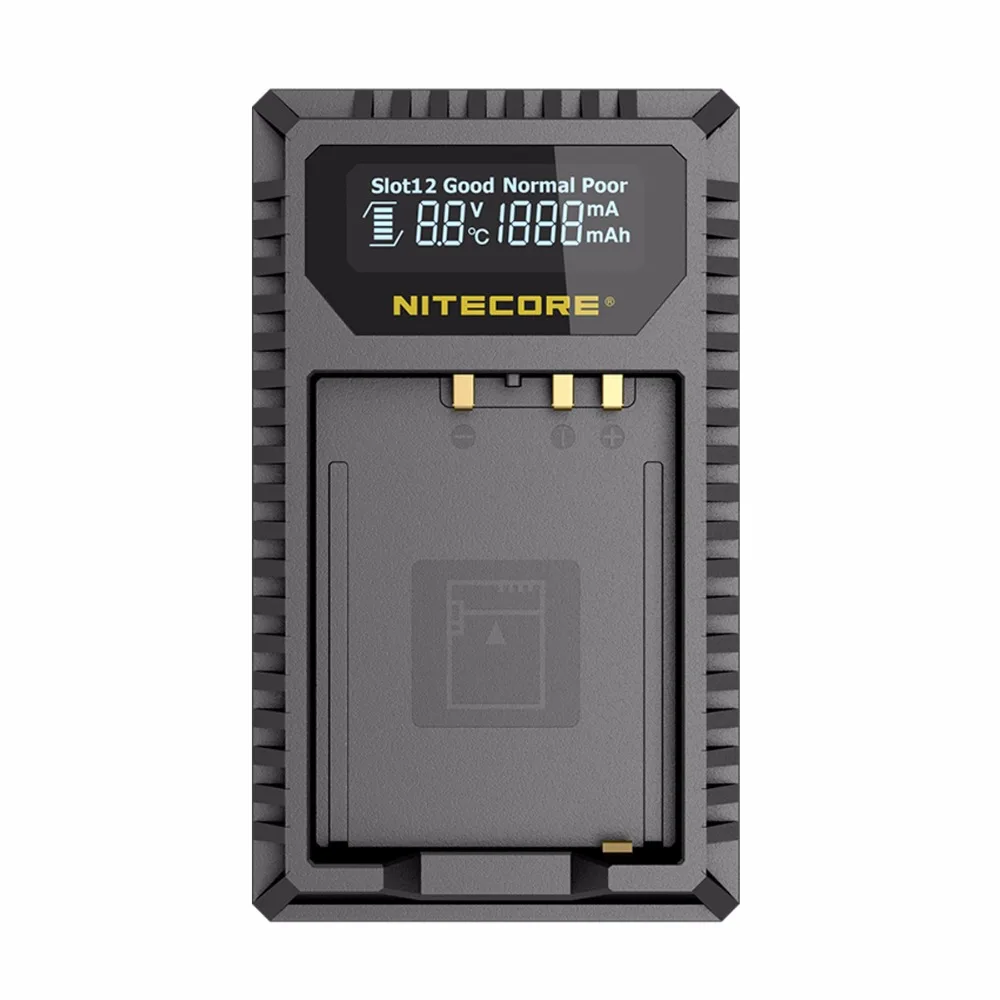 Nitecore FX1 Цифровое Зарядное устройство USB для аккумуляторов Fujifilm NP W126/NP W126SX Pro1 X T2 HS30