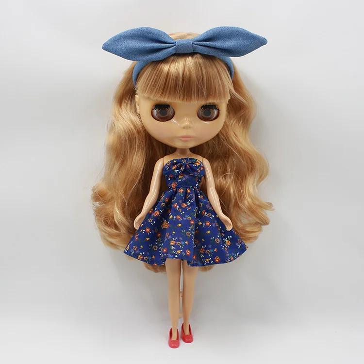Кукла blyth фабричная блонд для самостоятельной смены волос девочек|nude blythe doll|blythe