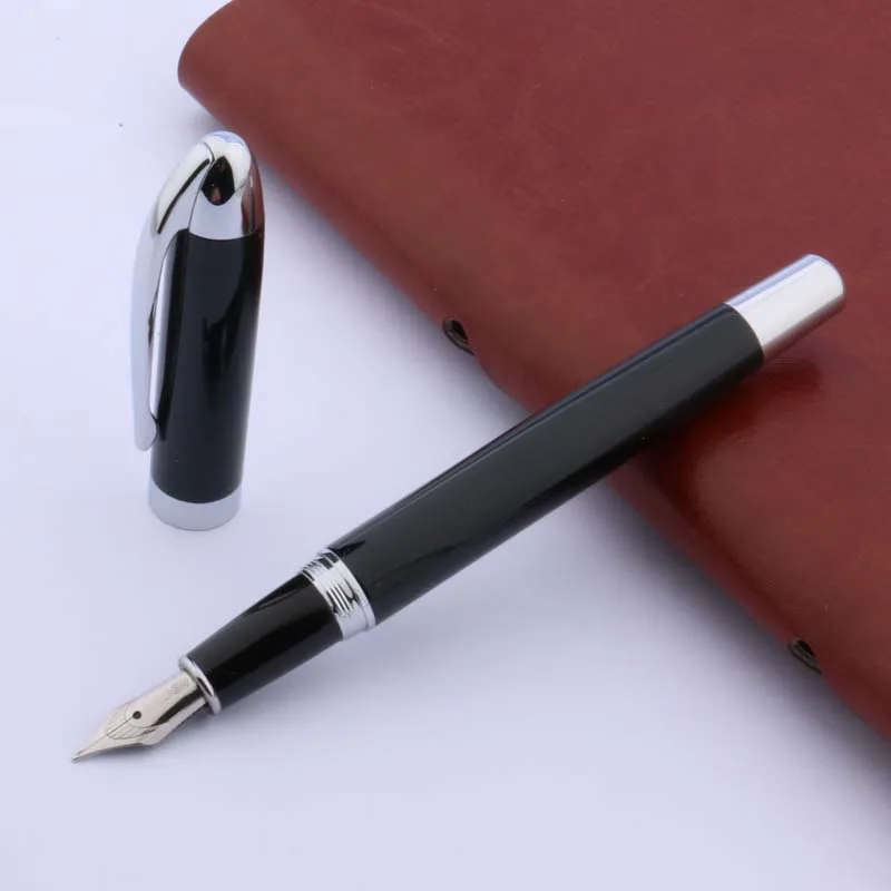 BAOER металлическая классическая Серебристая черная Подарочная M Студенческая