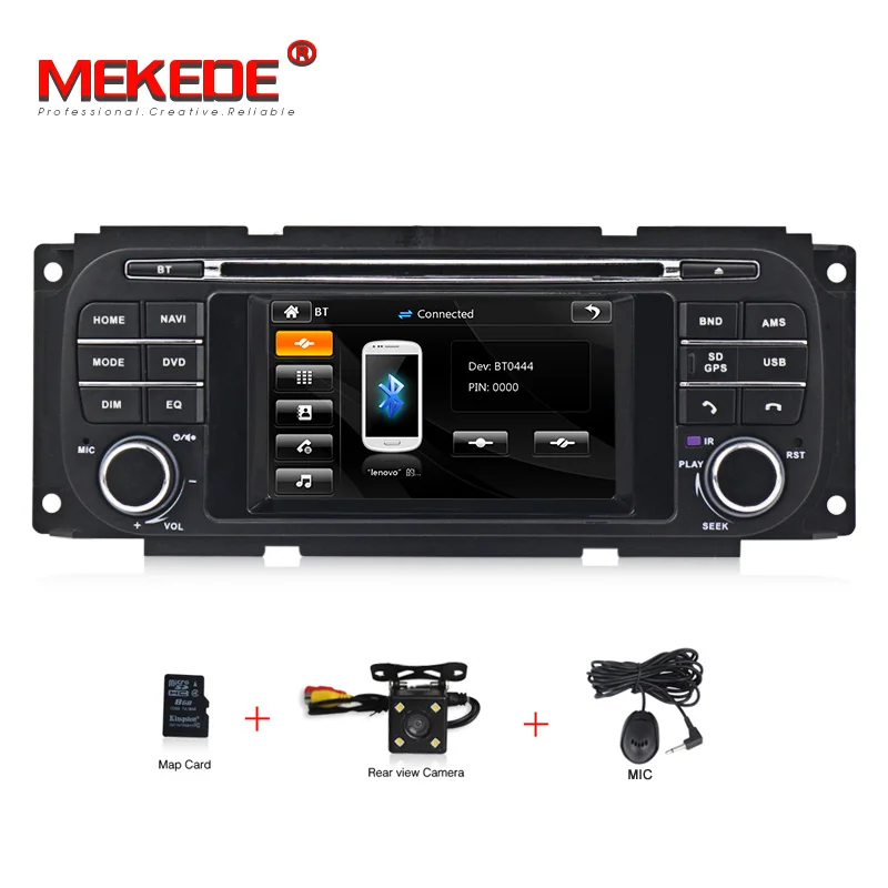 CAR DVD CAMERA Автомобильный мультимедийный плеер 1din для Jeep/Chrysler/Dodge/Liberty/Wrangler/Sebring/Grand Cherokee радио gps - Цвет: CAR DVD CAMERA