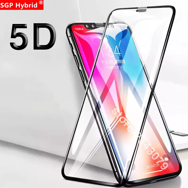 5D стекло для Iphone Xs Max защита стекла Apple Iphonex I Phone Xr X R S Закаленное Защитная пленка |