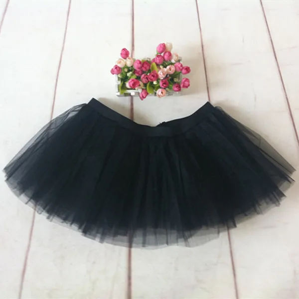 3Layers Adult Women Tutu Tulle Skirt Petticoat Dance Halloween Party Fancy
