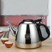 food grade 304 stainless steel water kettle thicker induction cooker tea kettle creative tea pot for home office 1 2l1 5l