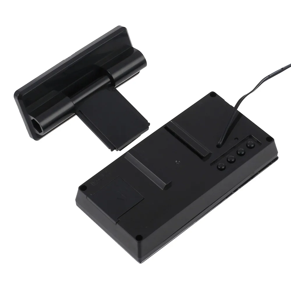 Proster 12V большой ЖК цифровой автомобильный термометр гигрометр 4в1 для автомобиля