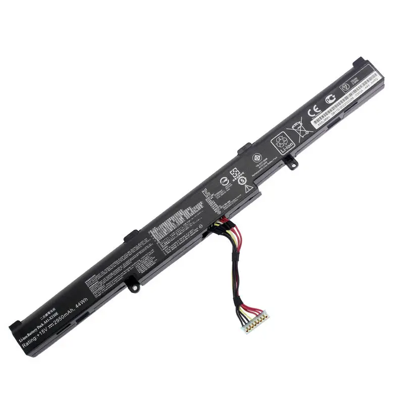 Новый аккумулятор для Asus X450 X450E X450J X450JF X751M A41 X550E X751MA 15 в 2950 мАч 44 Втч|x550e battery|battery for