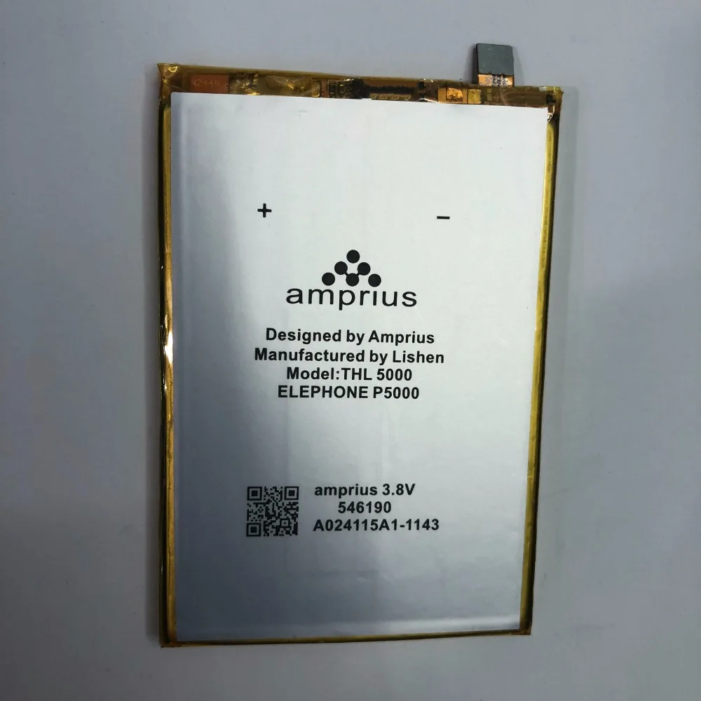 Oriwood Высокое качество 5000 Аккумулятор для THL elephone P5000 dexp ixion ml5 XL5 сотовый телефон |