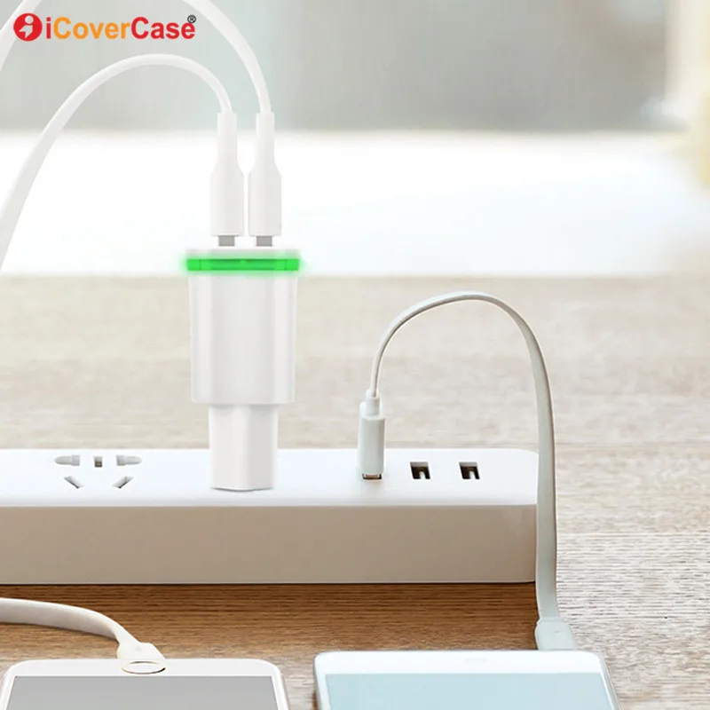 5V 2.1A EU US Plug два порта легкое зарядное устройство для Xiaomi Redmi Note 3 4 4A 4X 5 Pro 5A Plus кабель