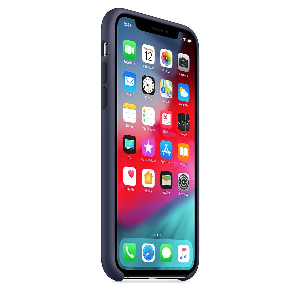 Apple MRW92ZM/A кожаный чехол iPhone XS 14 7 см (5 8 &quot) синий | Электроника