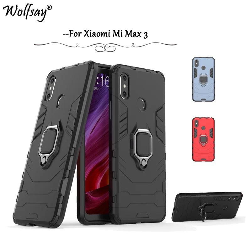 Для xiaomi mi макс 3 чехол противоударный защитный силиконовый жесткий для телефона