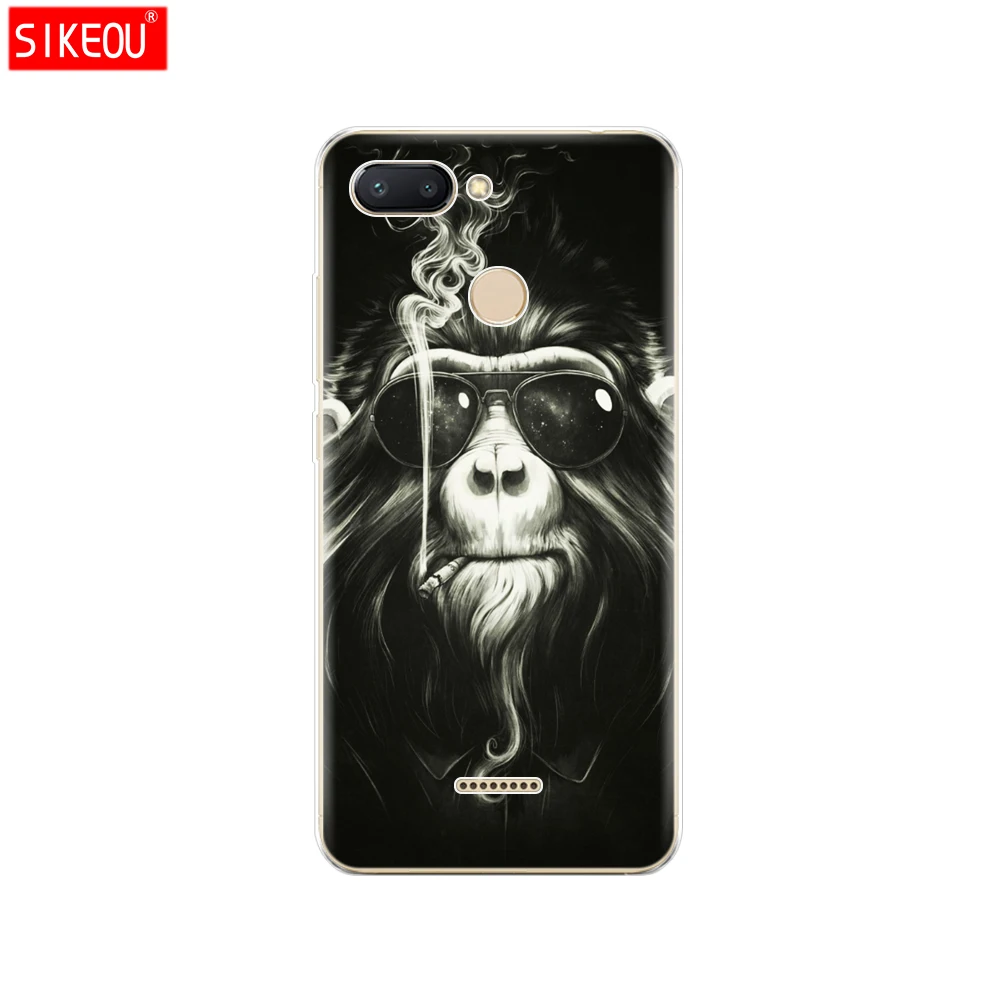 Чехол для xiaomi redmi 6a мягкий силиконовый чехол из ТПУ телефона xiomi 6 Hongmi a 5 45 дюйма