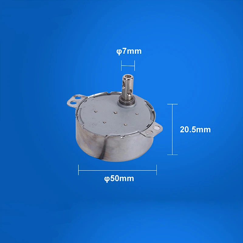 Фото TYC 50 AC ненаправленный постоянный магнит низкоскоростной синхронный двигатель TYC 50 AC ненаправленный постоянный магнит низкоскоростной синхронный двигатель