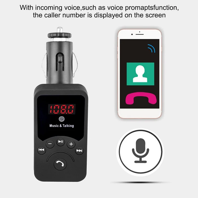 701E Bluetooth AV комплект громкой связи беспроводной fm-приемник передатчик 3 5 мм TF