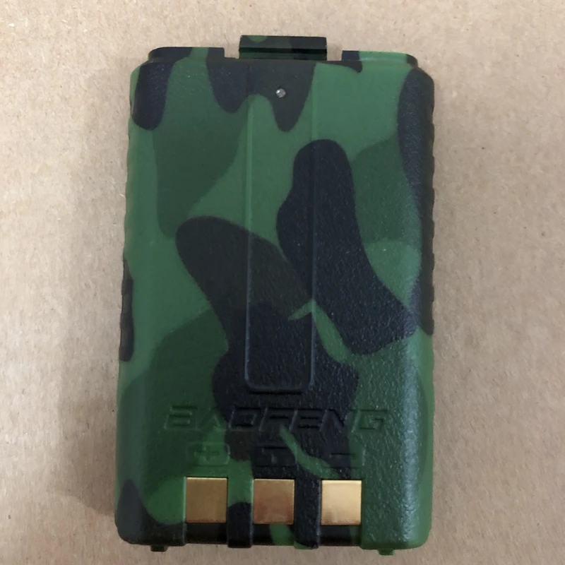 Аккумулятор для baofeng UV 5R walkie talkie 1800mAh литий-ионный аккумулятор черный Камуфляжный