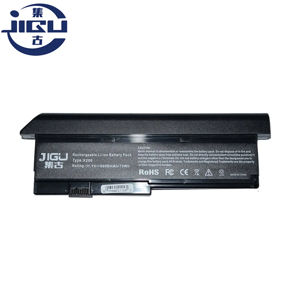 Аккумулятор JIGU 9 ячеек для ноутбука IBM ThinkPad X200 X200s 42T4834 42T4835 43R9254 43R9255 ASM 42T4537 42T4541 FRU
