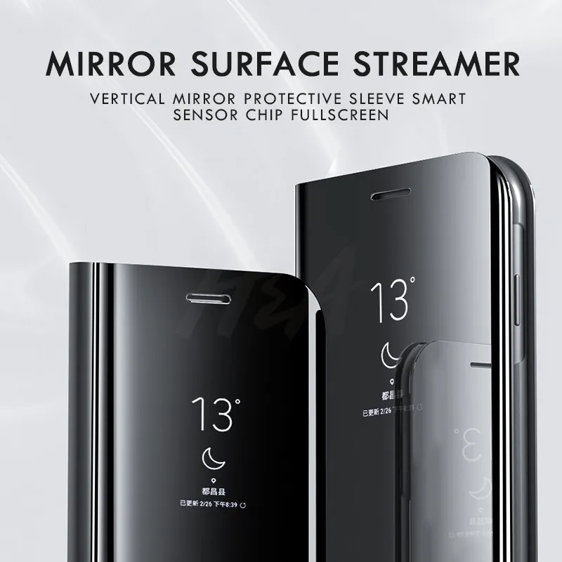 H& четкое представление умный зеркальный чехол для телефона для samsung Galaxy S9 S8 S7 S6 Edge Plus Note 8 9 для A3 A5 A7 A8 J3 J7 чехол