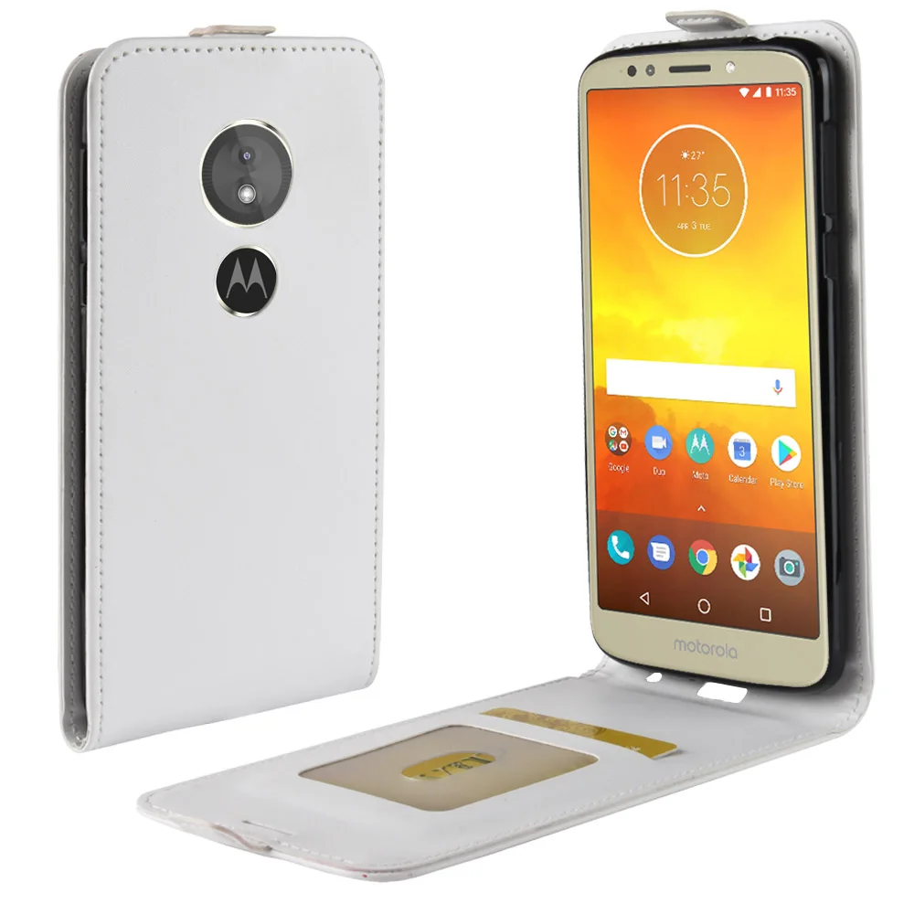 OUZifish для Motorola Moto E5 случае роскошь Флип Бумажник кожаный Слот телефон Обложка G6