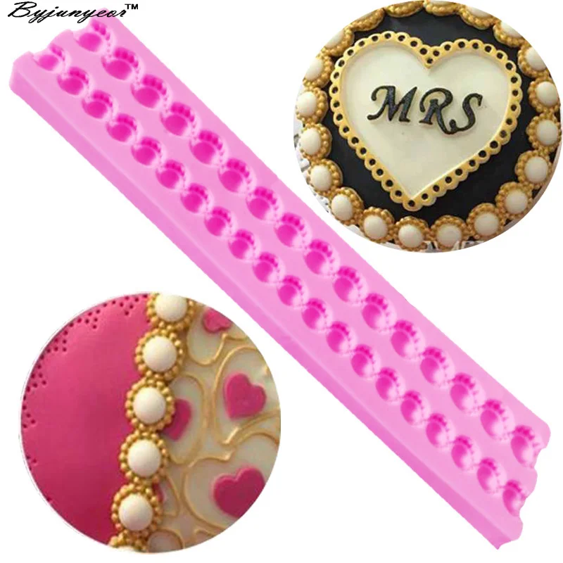 Byjunyeor M307 силиконовая форма для помадки шоколада конфет леденцов кристаллов