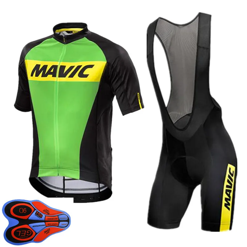 Mavic Лето 2019 г. короткий рукав Велоспорт Джерси комплект цикл велосипедная форма