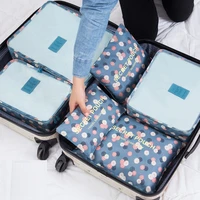6pcs travel organizer storage bag clothes shoe cabinet suitcase clothes organizer bag pouch luggage organizer clothes tidy pouch