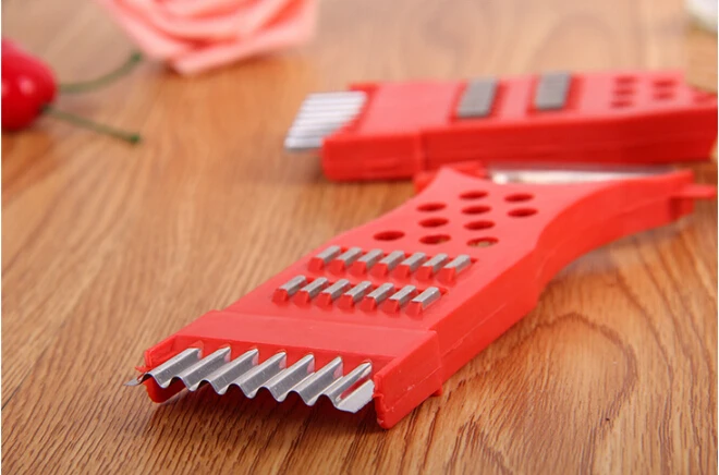 2 шт./лот резак для нарезки овощей и фруктов регулируемые лезвия из нержавеющей