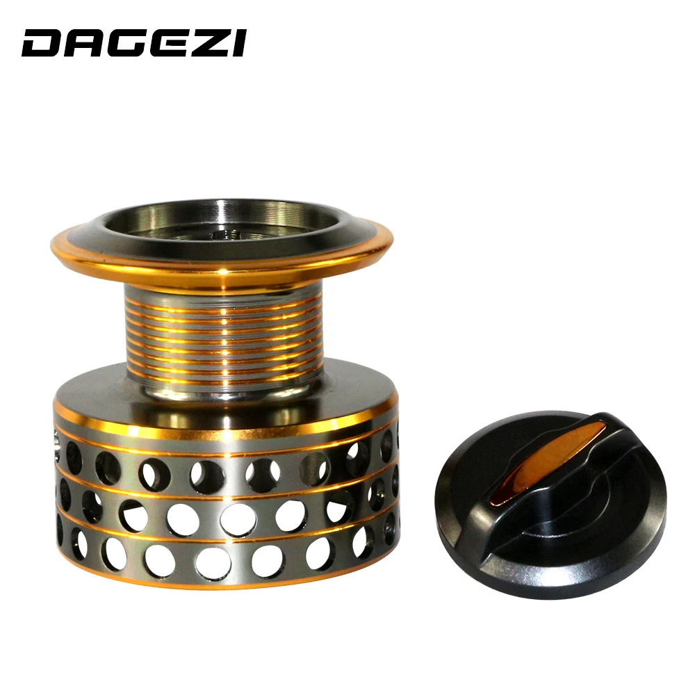 DAGEZI 13 + 1BB спиннинговая Рыболовная катушка полностью металлическая деревянная