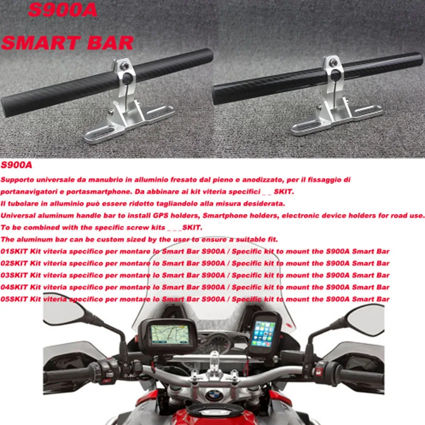 Крепление для GPS навигатора BMW 1200 RS 15 17G 650 GS 11 17 F 800 Adventure 13 R 04 Smart Bar|Ручки мотоциклов|