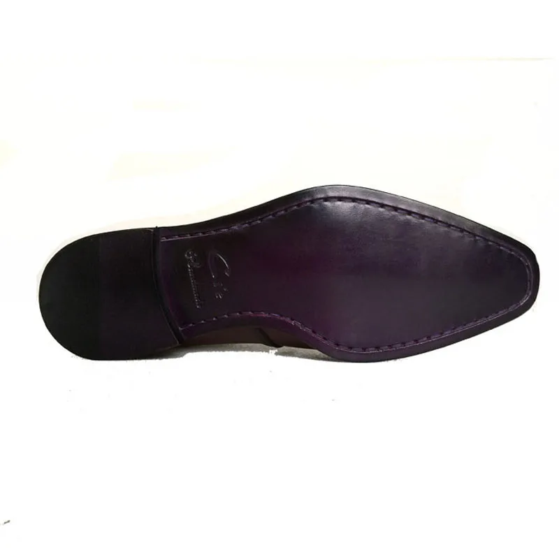 

cie Pointed Toe Bespoke Custom Handmade Calf Leather Breathable Brown Mix Colors Men's Dress/casual Oxford Lace-Up shoe OX707