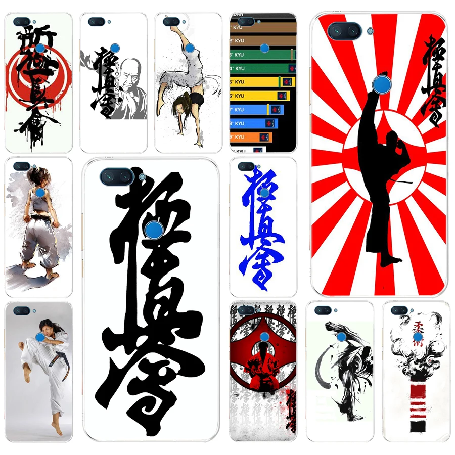 259FG Oyama Kyokushin Karate Мягкий Силиконовый ТПУ чехол для телефона xiaomi redmi mi 8 A1 A2