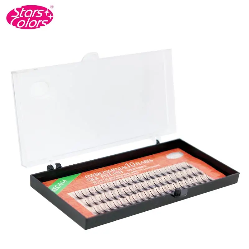 Высококачественные накладные ресницы Starscolors C Curl из искусственного шелка 8 12 мм 10D