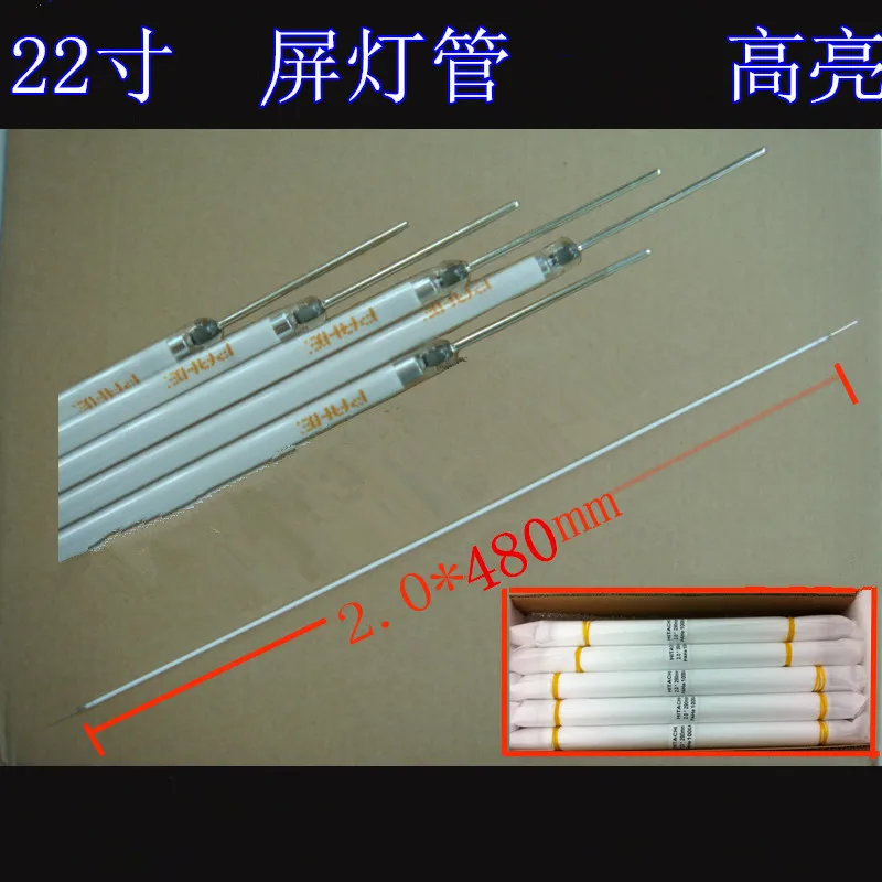 

10PCS/Lot 22" 480MM*2.4MM CCFL Lamp Tube Code Cathode Fluorescent Backlight for LCD Monitor Hightlight