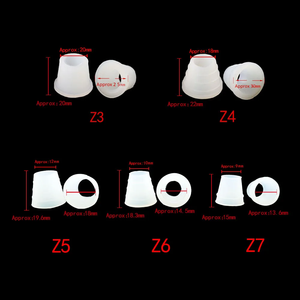 6 шт./упаковка силиконовые кольца для курительных аксессуаров|Трубки и