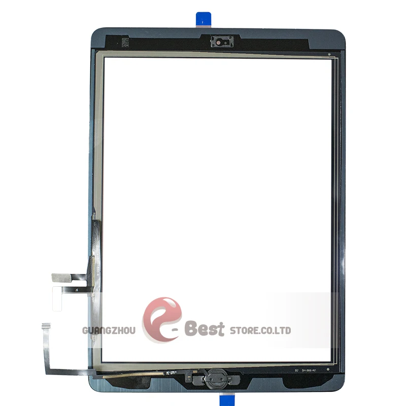 50 шт./лот DHL для ipad Air 1 (ipad 5) сенсорный экран дигитайзер Верхняя внешняя стеклянная