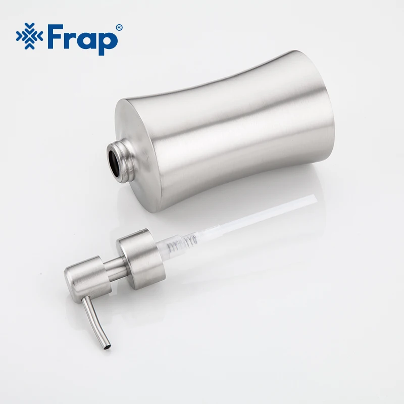 FRAP liquid soap dispensers bathroom stainless steel color emulsion bottle 400ml accessories pump foam tubes | Обустройство дома
