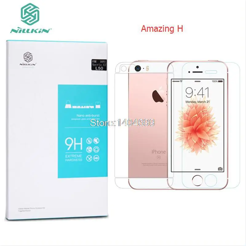 Nillkin 9H Amazing H взрывобезопасная защита экрана закаленное стекло для Apple iPhone SE 5S / 5