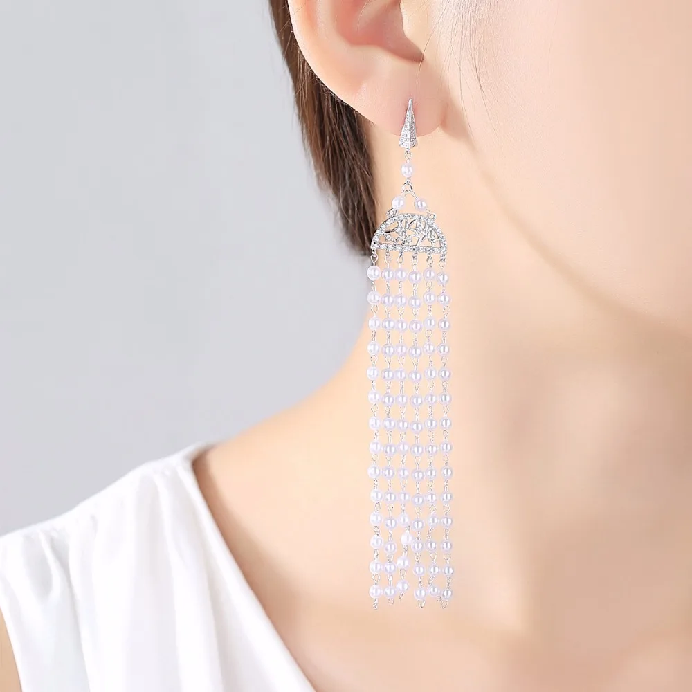 LUOTEEMI кисточкой тонкий Мода геометрический Форма прозрачные опал с твердым