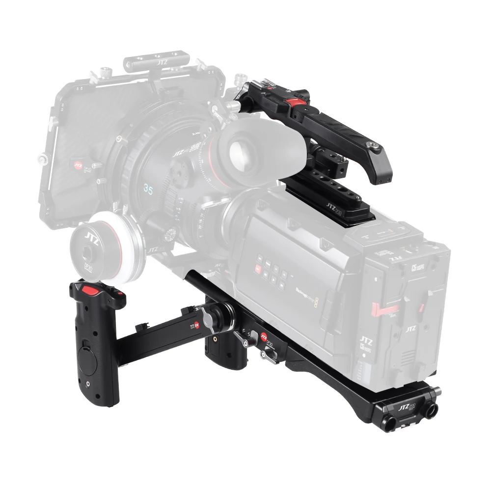 Опорная площадка для камеры JTZ DP30 комплект установки на плечо Blackmagic URSA MINI 4K 4 6