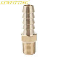 ltwfitting brass fitting coupler 516 hose barb x 18 male npt fuel gas